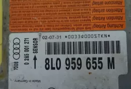 0285001271 блок управління airbag (srs) Audi A3 S3 8L 1997