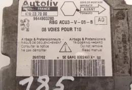 630237000 блок управління airbag (srs) Peugeot 206 2002