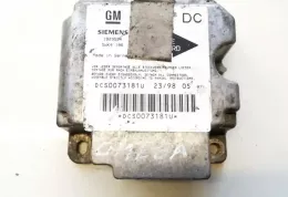 90565938DC блок управління airbag (srs) Opel Omega B1 1997