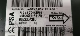 966335738 блок управління airbag (srs) Citroen C3 2010