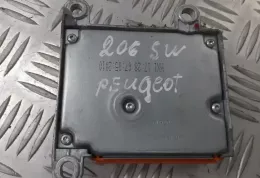 9658285080 блок управління airbag (srs) Peugeot 206 2006