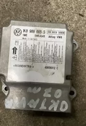 09H026S0000 блок управління airbag (srs) Skoda Octavia Mk2 (1Z) 2007