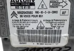 110293 блок управління airbag (srs) Citroen C4 I 2004