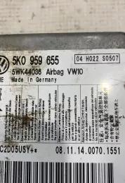 04H022S0507 блок управління airbag (srs) Volkswagen Golf VI 2010