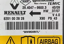 153064 блок управления AirBag (SRS) Dacia Sandero 2008