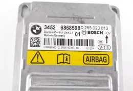 34526868598 блок управления AirBag (SRS) BMW 1 F20 F21 2016