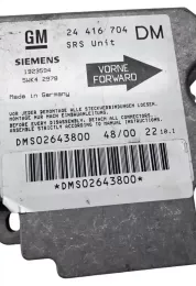 DMS02643800 блок управління airbag (srs) Opel Zafira A 2000