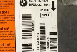 H4T8A08A766 блок управління airbag (srs) BMW 5 E39 2001