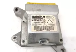 550758708 блок управления AirBag (SRS) Renault Laguna II 2001