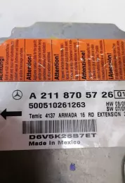 500510261263 блок управління airbag (srs) Mercedes-Benz E W211 2005