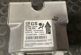 13188854GS блок управління airbag (srs) Opel Astra H