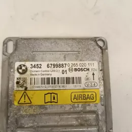6799887701 блок управления AirBag (SRS) BMW 5 F10 F11 2012