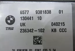 9381838 блок управління airbag (srs) BMW i3 2015