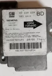 BDS0230149S блок управління airbag (srs) Opel Vectra B 2000