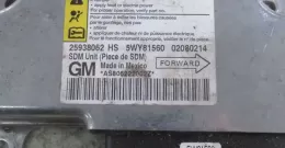 5WY81560 блок управління airbag (srs) Chevrolet HHR 2007