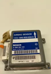95T04020021 блок управління airbag (srs) Audi A8 S8 D2 4D 1996