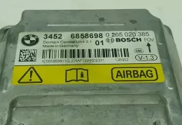 685869801 блок управления AirBag (SRS) BMW 3 E90 E91 2012