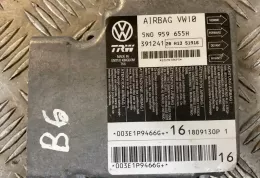 3X0959655 блок управління airbag (srs) Volkswagen PASSAT B6 2006