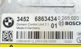 6863434 блок управления AirBag (SRS) BMW 3 F30 F35 F31 2013