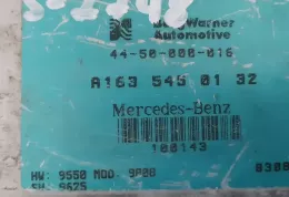 1635450132 блок управління airbag (srs) Mercedes-Benz ML W163 2001