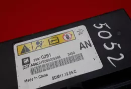 E000005396 блок управления AirBag (SRS) Opel Antara 2011