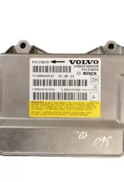 31318619 блок управління airbag (srs) Volvo S60 2011