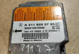 500310270596 блок управління airbag (srs) Mercedes-Benz E W211 2003