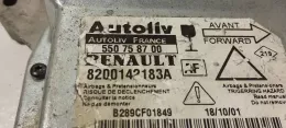 B289CF01849 блок управління airbag (srs) Renault Laguna II 2002