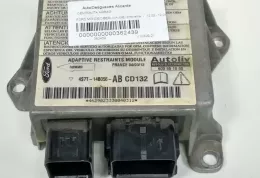 4S7T14B056ABCD132 блок управління airbag (srs) Renault Megane I 1996