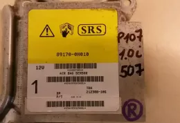 212388106 блок управління airbag (srs) Peugeot 107 2008