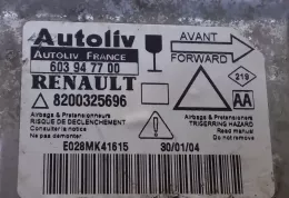216190878 блок управління airbag (srs) Renault Laguna II 2004
