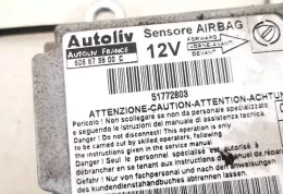 608673600C блок управління airbag (srs) Fiat Doblo 2008