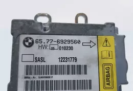 776929560 блок управления AirBag (SRS) BMW 7 E65 E66 2003