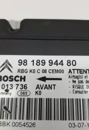 YBBK0054526 блок управління airbag (srs) Citroen Jumpy 2017