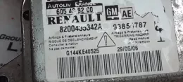 9385487 блок управління airbag (srs) Renault Trafic II (X83) 2006