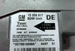 DET0512038A блок управления AirBag (SRS) Opel Meriva A 2008