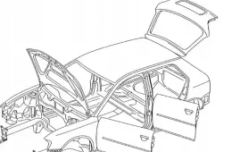 PART172 блок управления AirBag (SRS) Audi A4 S4 B8 8K 2011