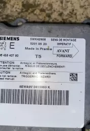 9645840780 блок управління airbag (srs) Peugeot 307 2004