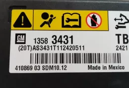 15583431 блок управління airbag (srs) Opel Insignia A 2012
