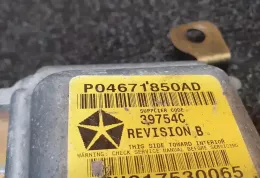 P04671850AD блок управління airbag (srs) Chrysler Voyager 2002