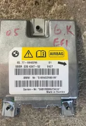 220434702 блок управління airbag (srs) BMW 5 E60 E61 2005