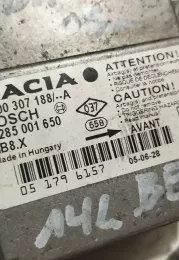 051796157 блок управления AirBag (SRS) Dacia Logan I 2004