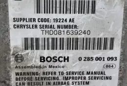 157268 блок управління airbag (srs) Chrysler Grand Voyager II 1989
