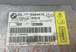 12220000 блок управління airbag (srs) BMW 7 E65 E66 2003