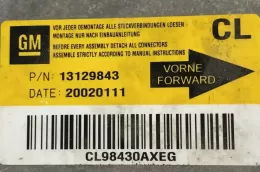 13129843 блок управління airbag (srs) Opel Vectra C 2003