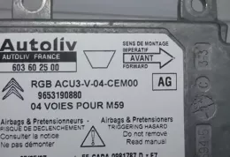 AUTOLIV603602500 блок управління airbag (srs) Peugeot Partner 1999