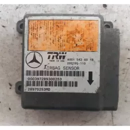 200195110 блок управління airbag (srs) Mercedes-Benz ML W163 1998