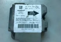 DLS04164371 блок управління airbag (srs) Opel Astra G 2001
