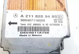 500407110228 блок управління airbag (srs) Mercedes-Benz E W211 2004