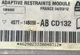 4S7T14B056ABCD132 блок управління airbag (srs) Renault Megane I 1996